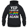 Woke Up Gay Again Pride Rainbow Month Queer Gay Party LGBTQ Shirt & Tank Top | teecentury