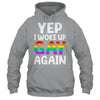 Woke Up Gay Again Pride Rainbow Month Queer Gay Party LGBTQ Shirt & Tank Top | teecentury