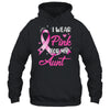 Woman I Wear Pink For My Aunt Breast Cancer Awareness Shirt & Tank Top | teecentury