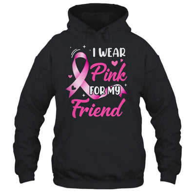 Woman I Wear Pink For My Friend Breast Cancer Awareness Shirt & Tank Top | teecentury