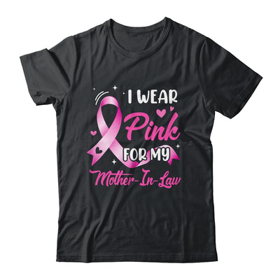 Woman I Wear Pink For My Mother-In-Law Breast Cancer Shirt & Tank Top | teecentury
