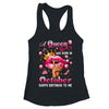 Womens A Queen Was Born In October Happy Birthday To Me Shirt & Tank Top | teecentury