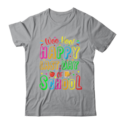 Woo Hoo Happy Last Day Of School Fun Teacher Student Shirt & Hoodie | teecentury