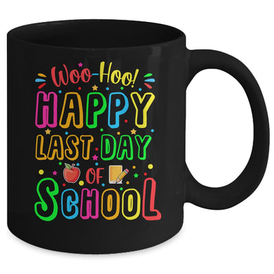 Woo Hoo Happy Last Day Of School Funny Teacher Student Mug | teecentury