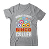 World's Coolest Bingo Caller Design For Casino Gambling Men Shirt & Tank Top | teecentury