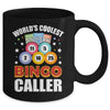 World's Coolest Bingo Caller Design For Casino Gambling Men Mug | teecentury