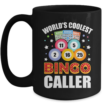 World's Coolest Bingo Caller Design For Casino Gambling Men Mug | teecentury