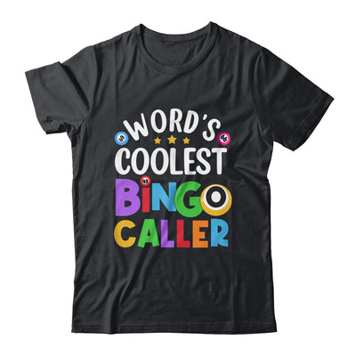 World's Coolest Bingo Caller Funny Bingo Player Men Women Shirt & Tank Top | teecentury
