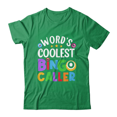 World's Coolest Bingo Caller Funny Bingo Player Men Women Shirt & Tank Top | teecentury