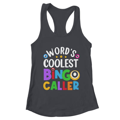 World's Coolest Bingo Caller Funny Bingo Player Men Women Shirt & Tank Top | teecentury