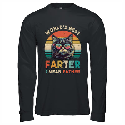 Worlds Best Farter I Mean Father Best Cat Dad Ever Shirt & Hoodie | teecentury