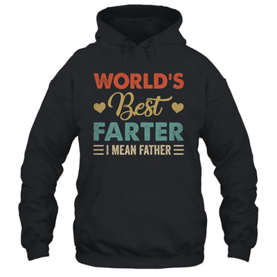 Worlds Best Farter I Mean Father For Dad Fathers Day Shirt & Hoodie | teecentury