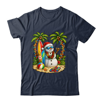 Xmas In June Santa Snowman Beach Summer Christmas In July Shirt & Tank Top | teecentury