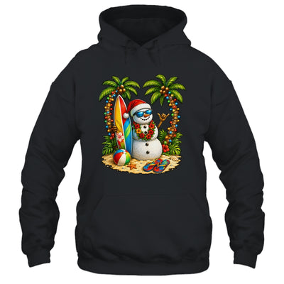 Xmas In June Santa Snowman Beach Summer Christmas In July Shirt & Tank Top | teecentury