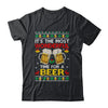 Xmas Wonderful Time For A Beer Ugly Christmas Funny Shirt & Sweatshirt | teecentury