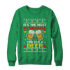 Xmas Wonderful Time For A Beer Ugly Christmas Funny Shirt & Sweatshirt | teecentury