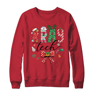 Xray Tech Christmas Coquette Bow Rad Tech Radiology Shirt & Sweatshirt | teecentury