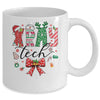 Xray Tech Christmas Coquette Bow Rad Tech Radiology Mug | teecentury