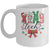 Xray Tech Christmas Coquette Bow Rad Tech Radiology Mug | teecentury
