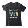 Yaya Women Cute Design One Loved Yaya Mother's Day Shirt & Tank Top | teecentury