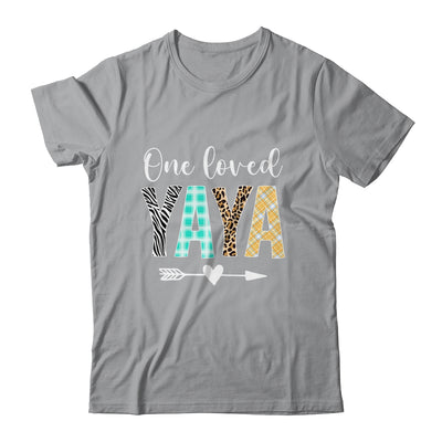 Yaya Women Cute Design One Loved Yaya Mother's Day Shirt & Tank Top | teecentury