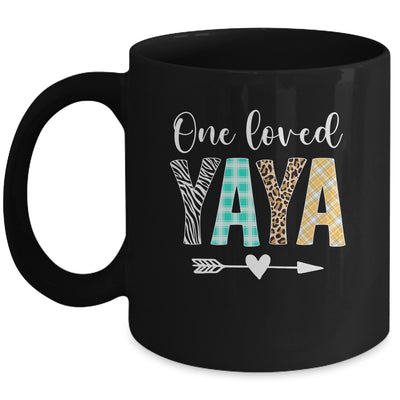 Yaya Women Cute Design One Loved Yaya Mother's Day Mug | teecentury