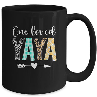 Yaya Women Cute Design One Loved Yaya Mother's Day Mug | teecentury