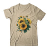Yellow Sunflowers Cute Summer Flowers Floral Positivity Shirt & Tank Top | teecentury