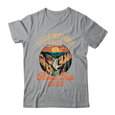 Yellowstone Falls Road Trip 2026 Summer Vacation Family Shirt & Tank Top | teecentury