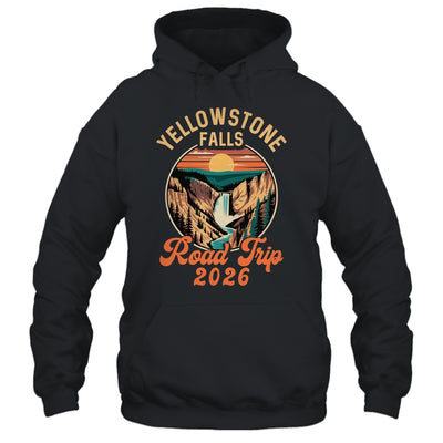 Yellowstone Falls Road Trip 2026 Summer Vacation Family Shirt & Tank Top | teecentury
