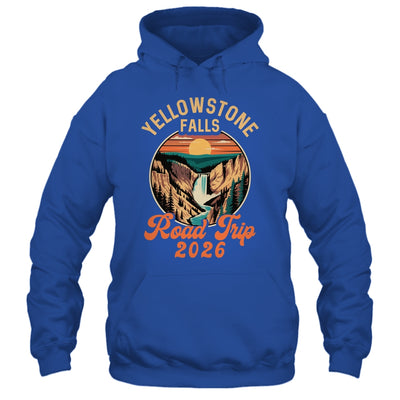 Yellowstone Falls Road Trip 2026 Summer Vacation Family Shirt & Tank Top | teecentury