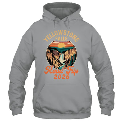 Yellowstone Falls Road Trip 2026 Summer Vacation Family Shirt & Tank Top | teecentury