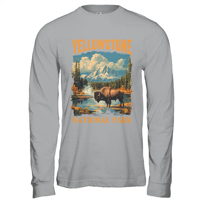 Yellowstone National Park Vintage Hiking Camping Shirt & Hoodie | teecentury