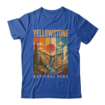 Yellowstone National Park Wyoming Usa Outdoor Vintage Hiking Shirt & Tank Top | teecentury