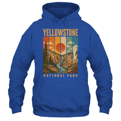 Yellowstone National Park Wyoming Usa Outdoor Vintage Hiking Shirt & Tank Top | teecentury