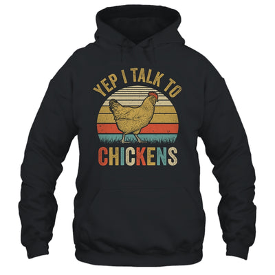 Yep I Talk To Chickens For Men Women Funny Poultry Farmer Shirt & Tank Top | teecentury