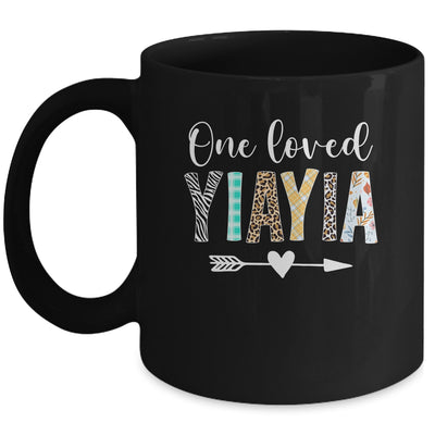Yiayia Women Cute Design One Loved Nana Mother's Day Mug | teecentury