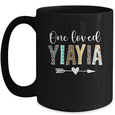 Yiayia Women Cute Design One Loved Nana Mother's Day Mug | teecentury