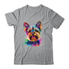 Yorkie Mom Lover Puppy Dog Watercolor Tie Dye Painting Shirt & Tank Top | teecentury