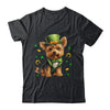 Yorkie St Patricks Day Leprechaun Shamrock Irish Shirt & Hoodie | teecentury