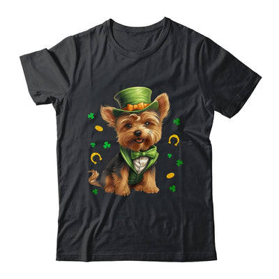 Yorkie St Patricks Day Leprechaun Shamrock Irish Shirt & Hoodie | teecentury