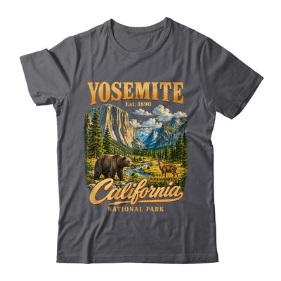 Yosemite California National Park 1890 Camping Souvenir Shirt & Tank Top | teecentury