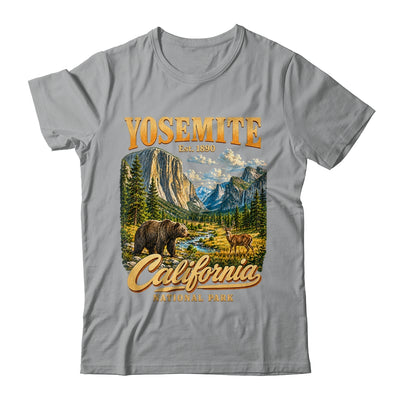 Yosemite California National Park 1890 Camping Souvenir Shirt & Tank Top | teecentury