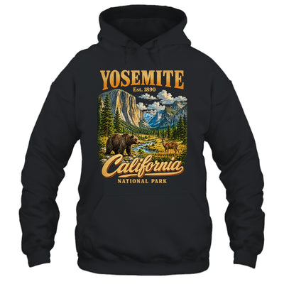 Yosemite California National Park 1890 Camping Souvenir Shirt & Tank Top | teecentury