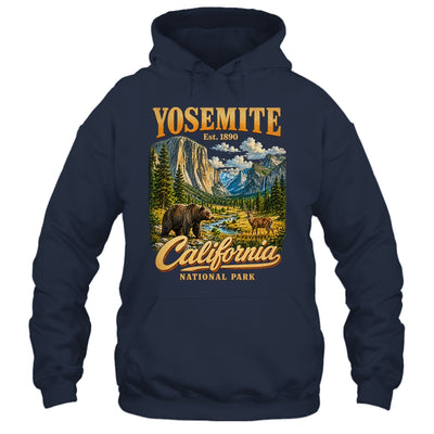 Yosemite California National Park 1890 Camping Souvenir Shirt & Tank Top | teecentury