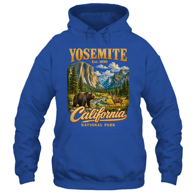 Yosemite California National Park 1890 Camping Souvenir Shirt & Tank Top | teecentury