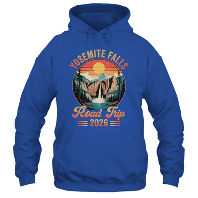 Yosemite Falls Road Trip 2026 Summer Vacation Family Matching Shirt & Tank Top | teecentury