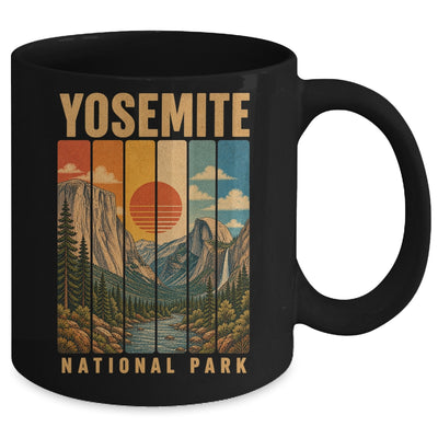 Yosemite National Park California Usa Outdoor Vintage Hiking Mug | teecentury