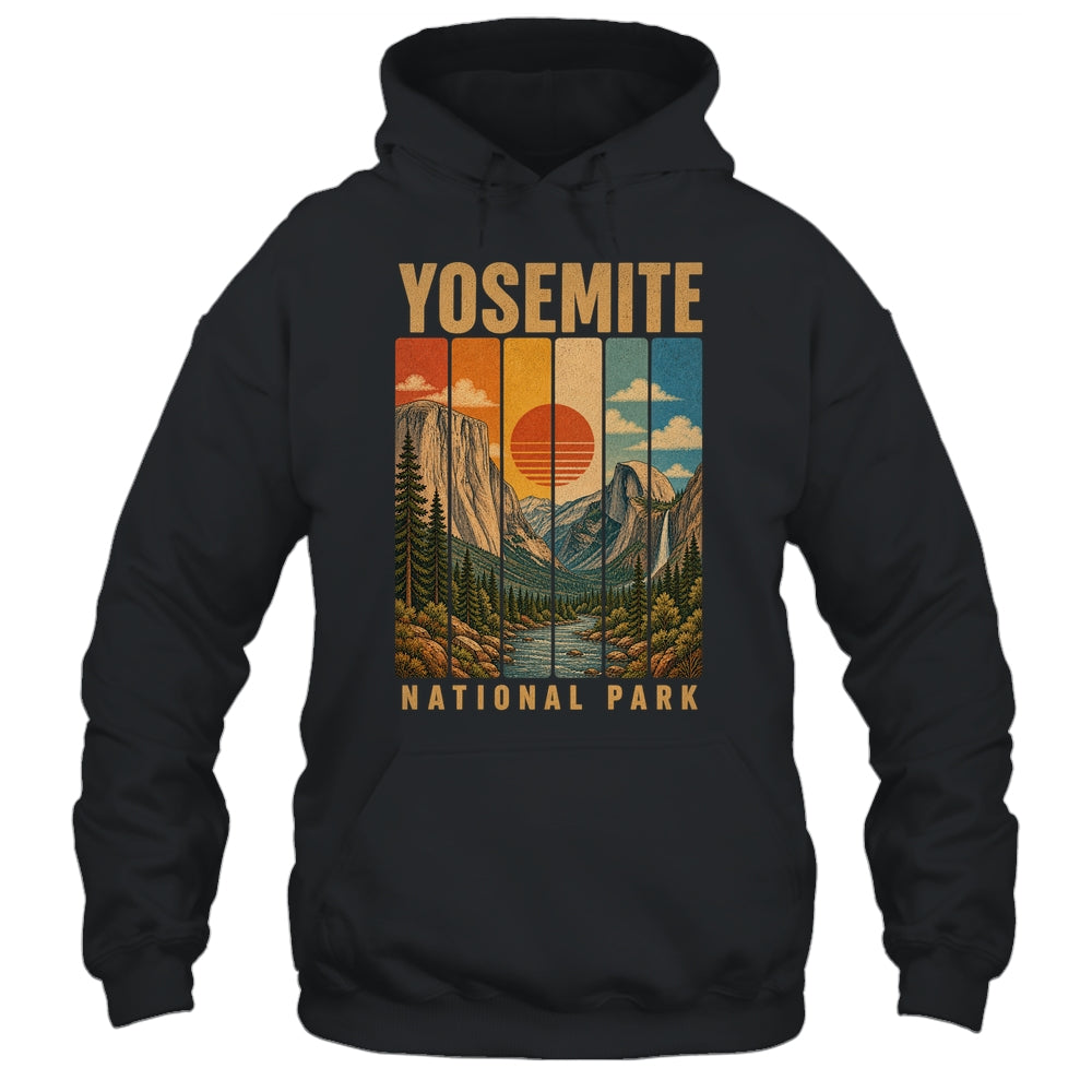 Yosemite National Park California Usa Outdoor Vintage Hiking Shirt & Tank Top | teecentury
