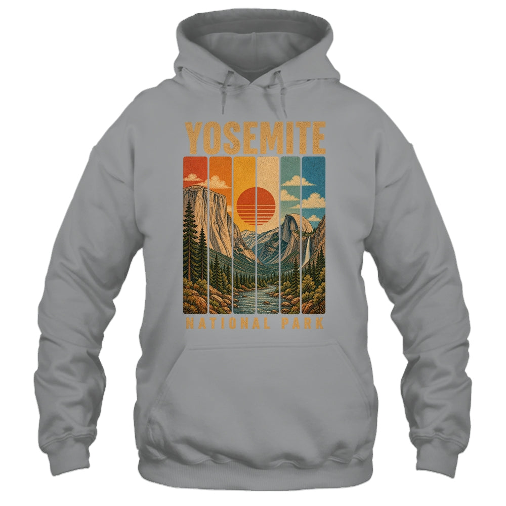 Yosemite National Park California Usa Outdoor Vintage Hiking Shirt & Tank Top | teecentury